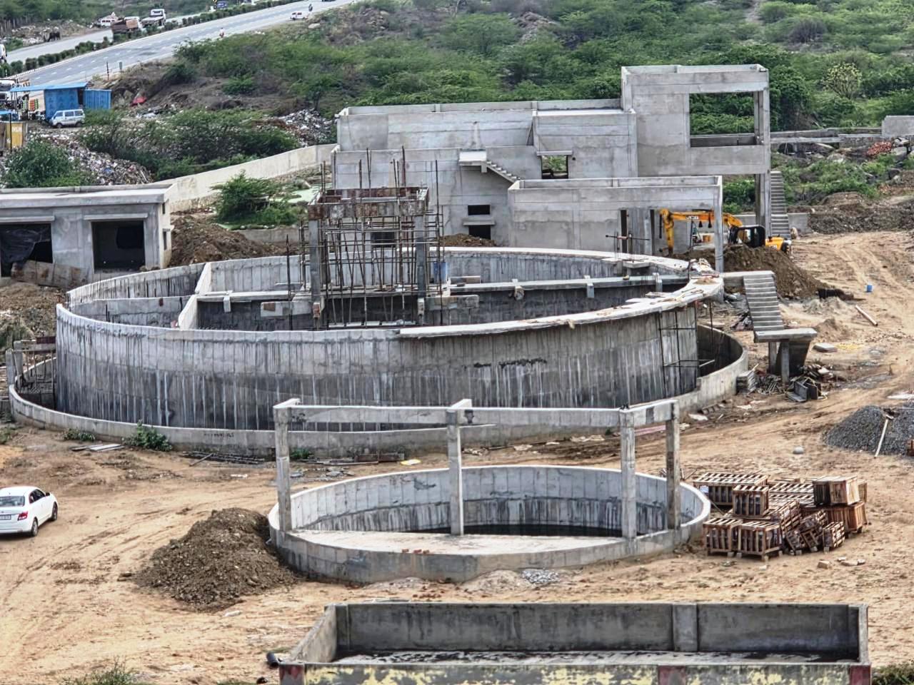 5MLD STP Kishangarh Project Site